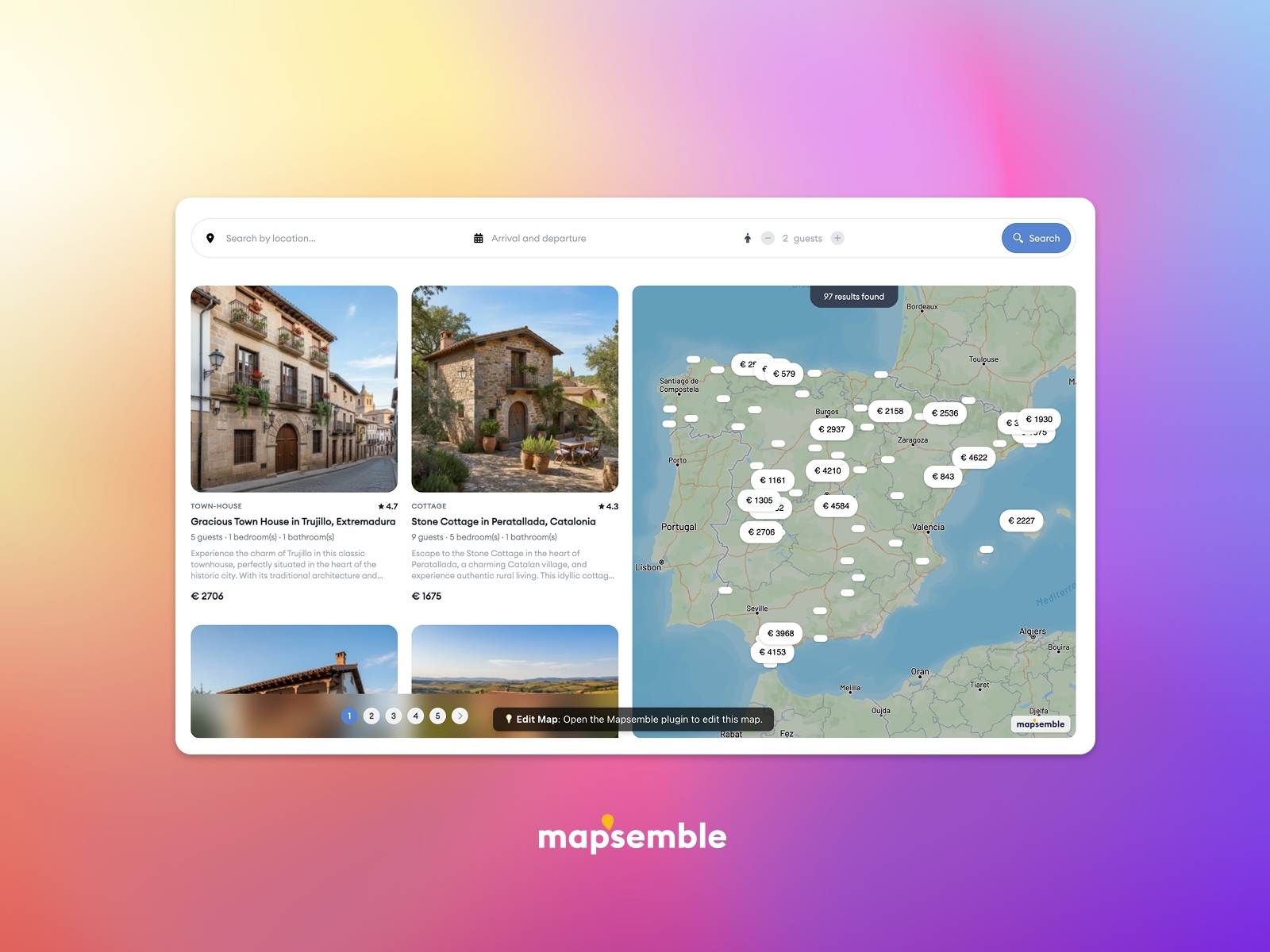 Thumbnail 1 for Mapsemble, a Framer Marketplace template by Teun van Veggel.