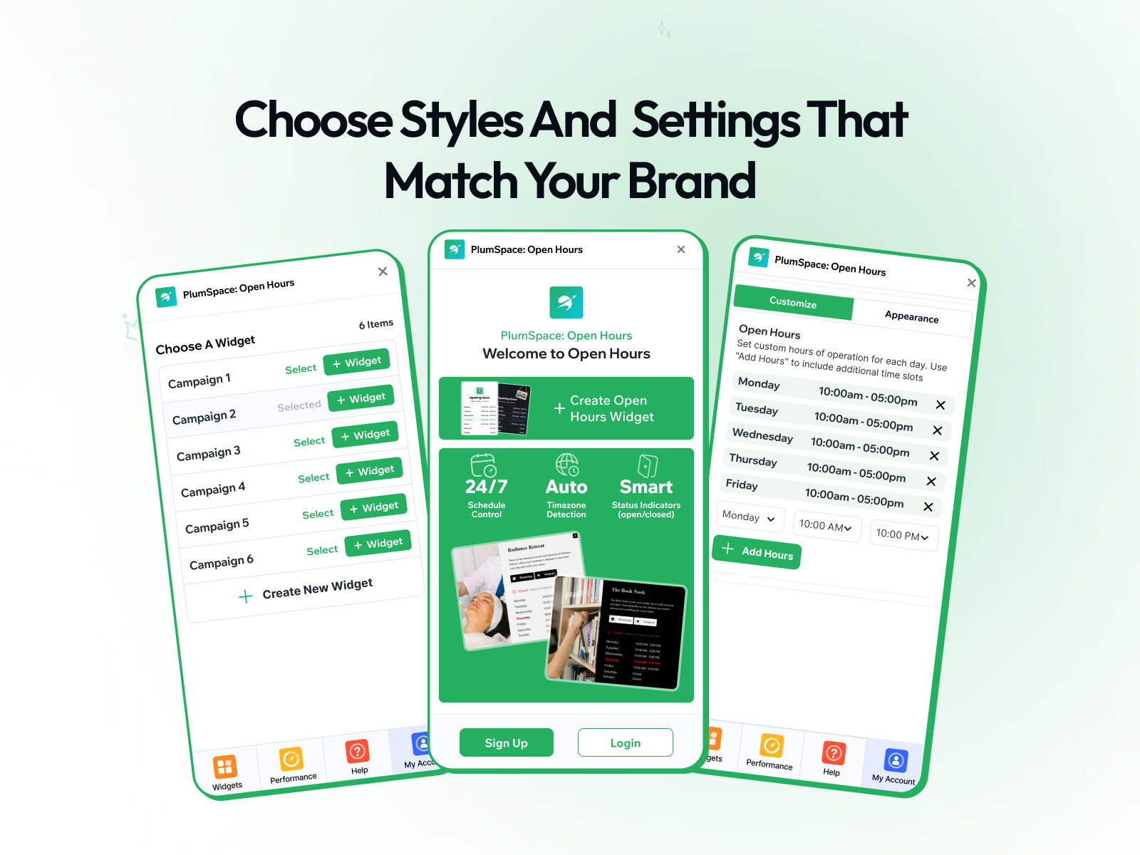 Thumbnail 2 for PlumSpace: Open Hours, a Framer Marketplace template by PlumSpace.