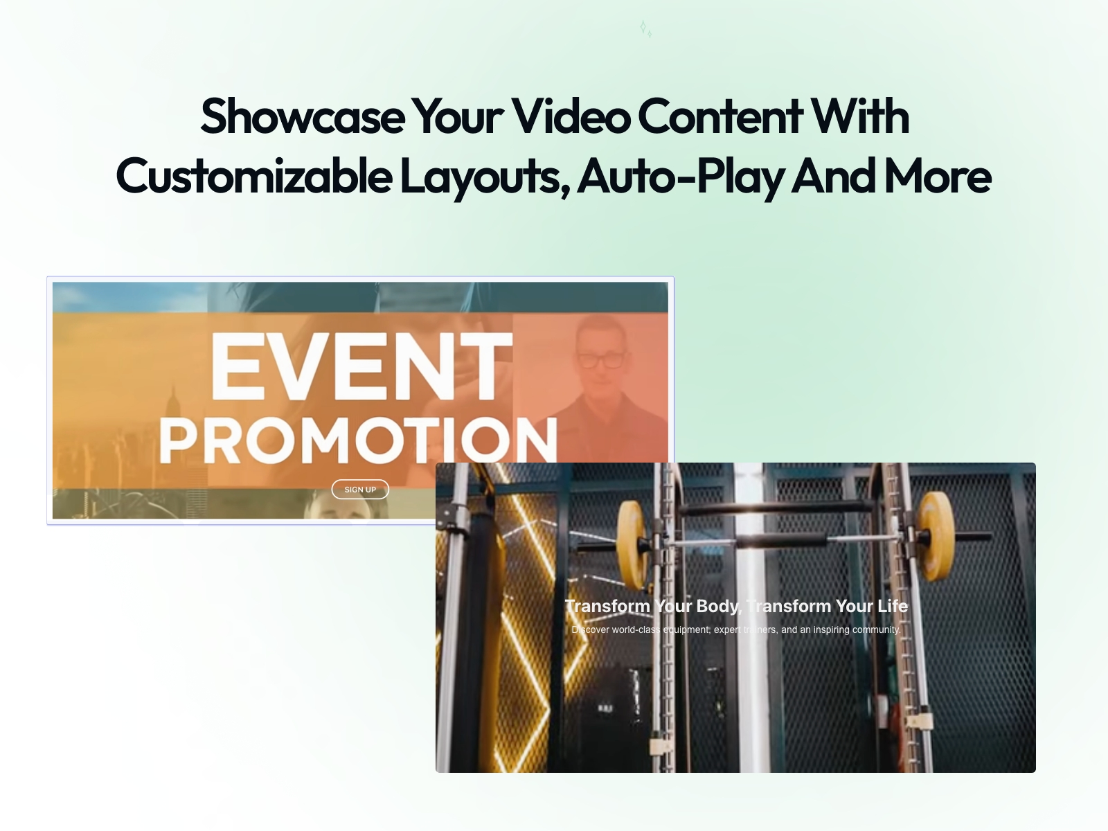 Screenshot 4 for PlumSpace: Video Banner & Video Slider, a Framer Marketplace plugin by PlumSpace.