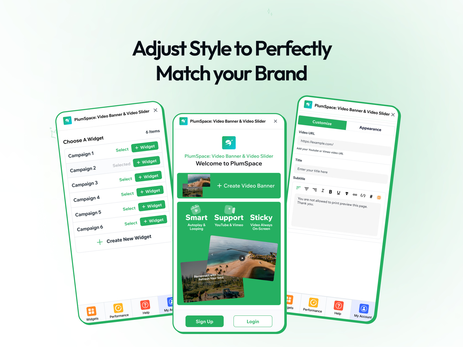 Thumbnail 2 for PlumSpace: Video Banner & Video Slider, a Framer Marketplace template by PlumSpace.