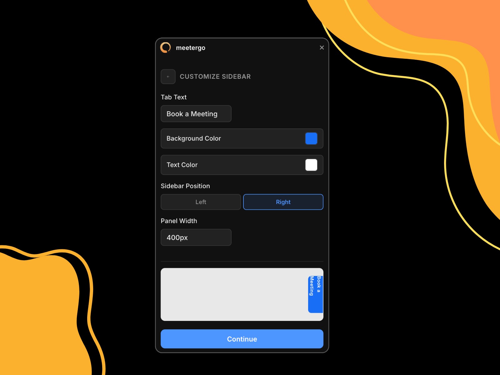 Thumbnail 2 for meetergo, a Framer Marketplace template by Dominik Rapacki.