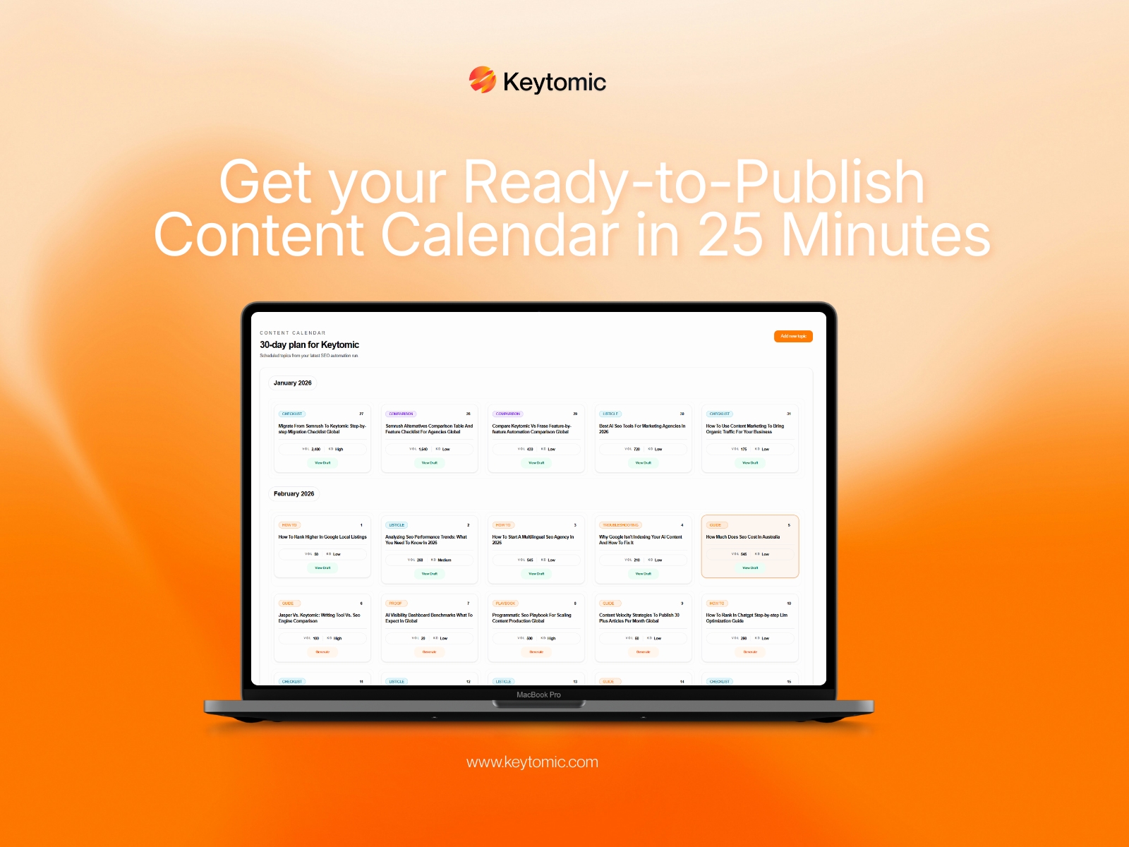 Screenshot 4 for Keytomic, a Framer Marketplace plugin by Keytomic.