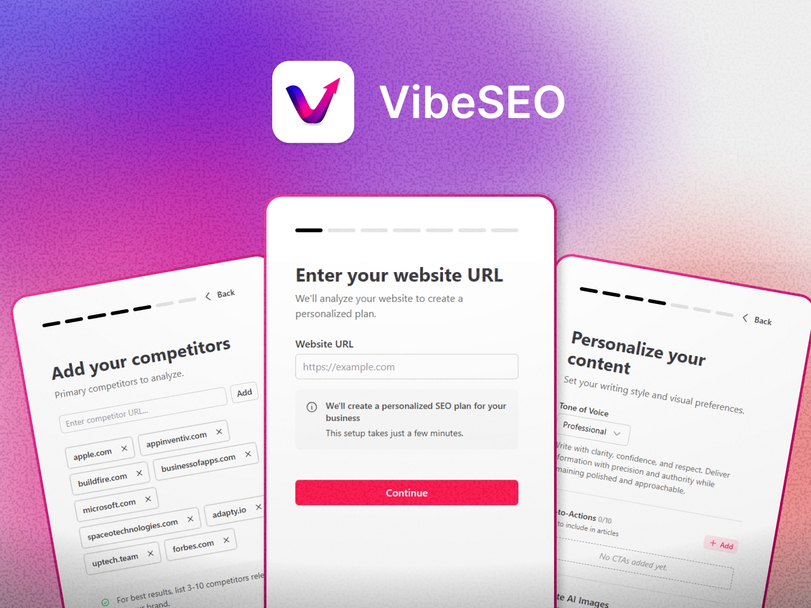 Thumbnail 1 for Get VibeSEO, a Framer Marketplace template by Igor Kim.