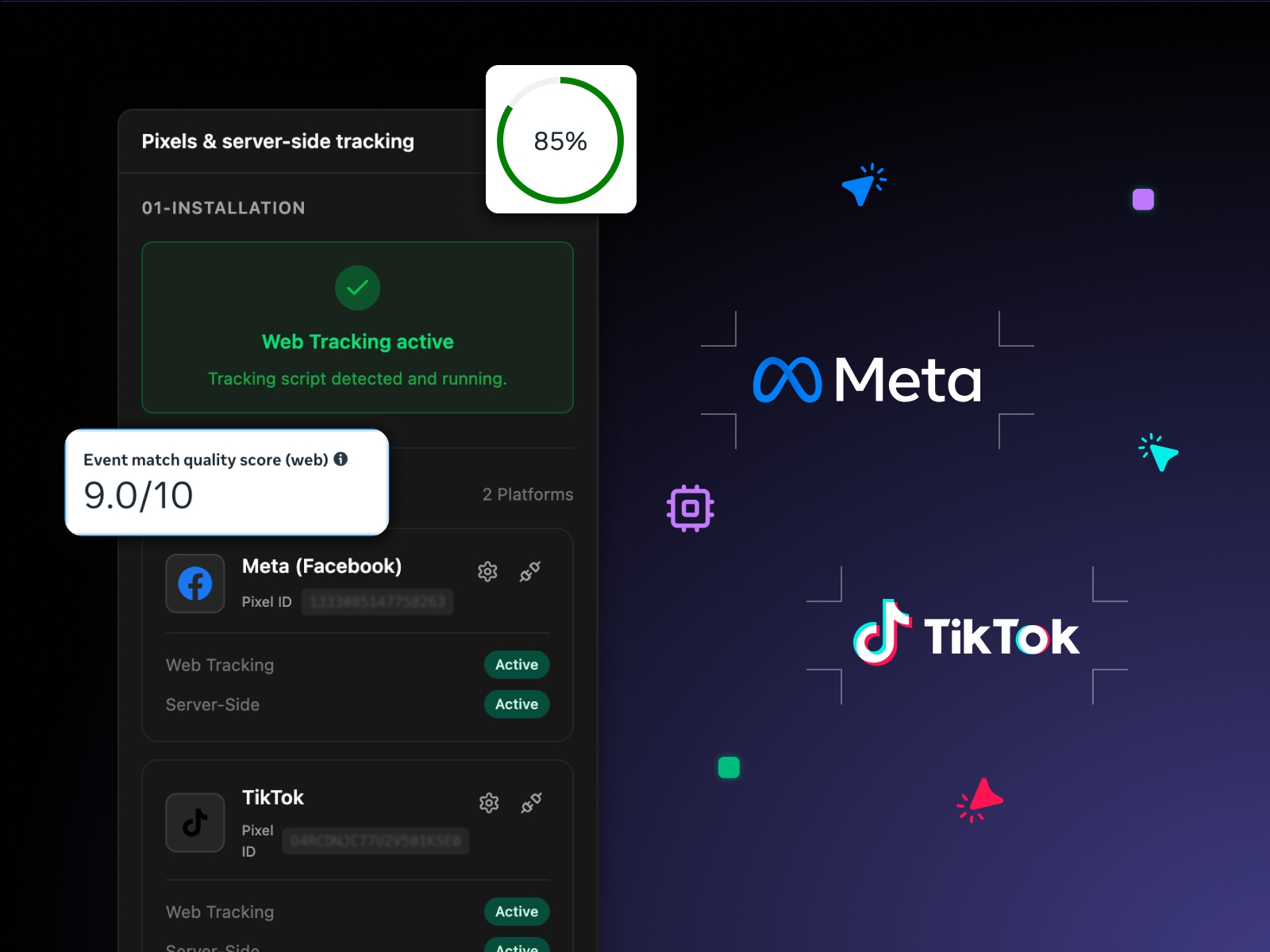 Thumbnail 1 for Pixelary, a Framer Marketplace template by Prettifyweb.