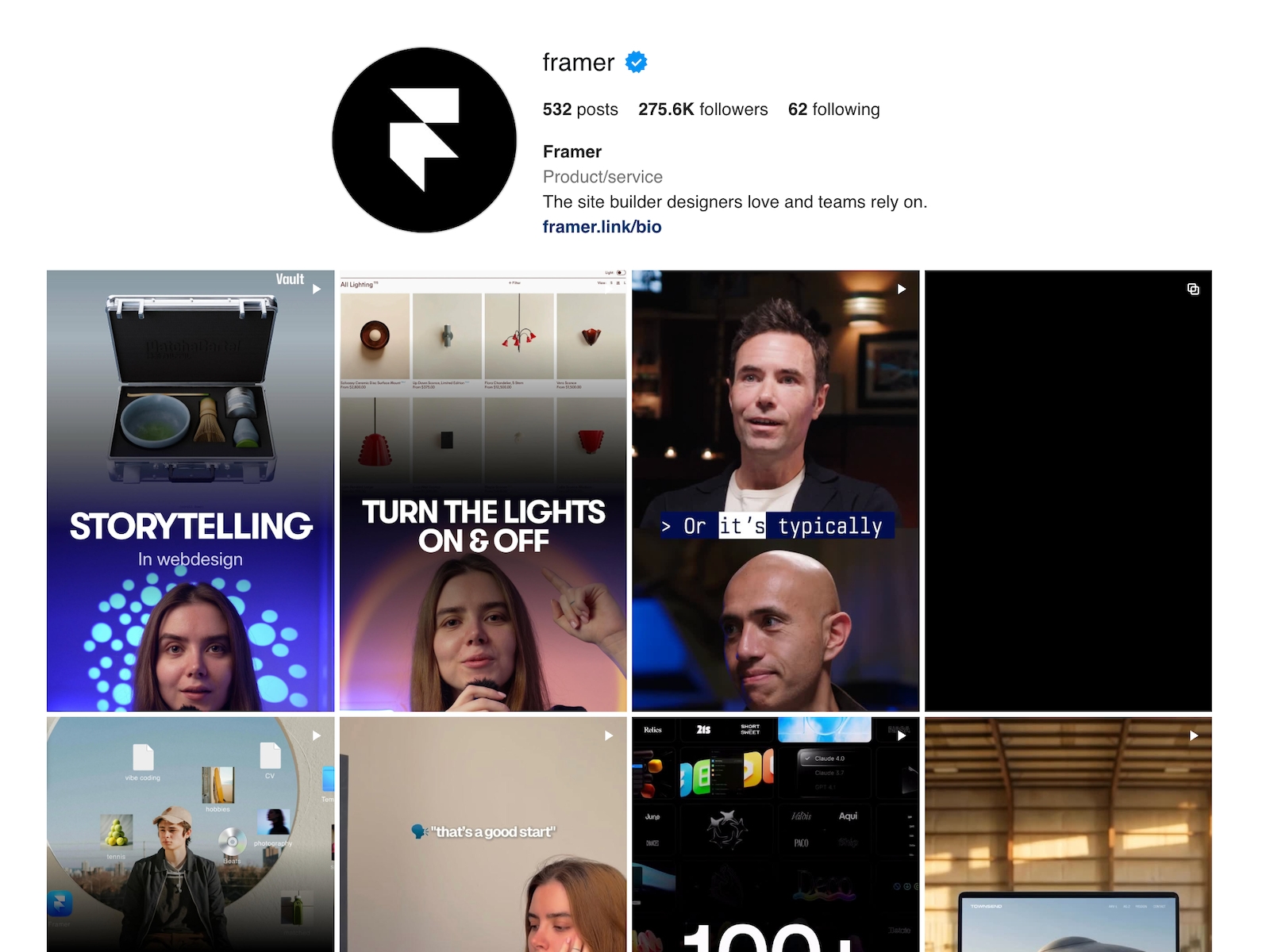 Thumbnail 2 for RevuKit - Instagram Feed, a Framer Marketplace template by Revukit Studio.