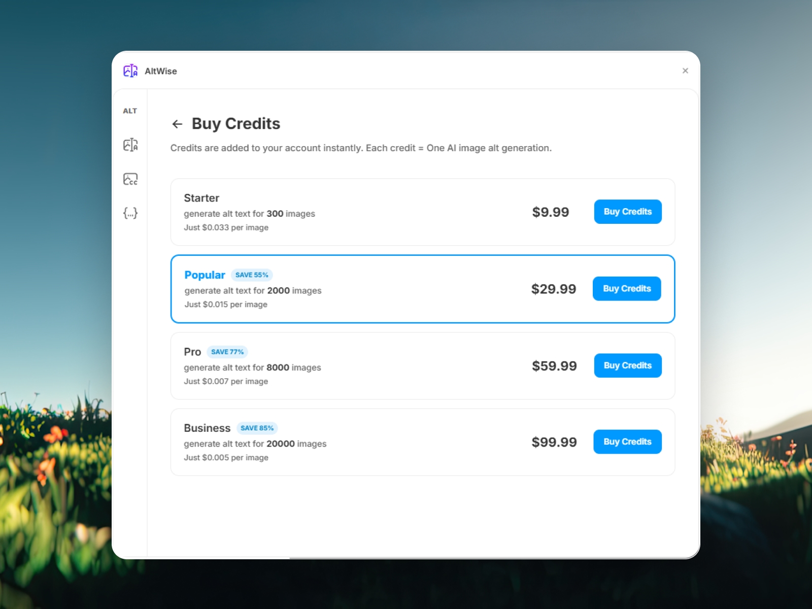 Screenshot 4 for AltWise, a Framer Marketplace plugin by yagnesh pipariya.