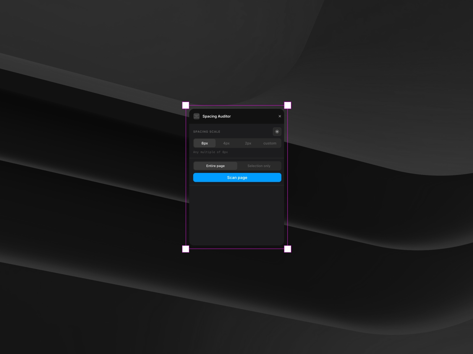 Thumbnail 1 for Spacing Auditor, a Framer Marketplace template by Chocolate.