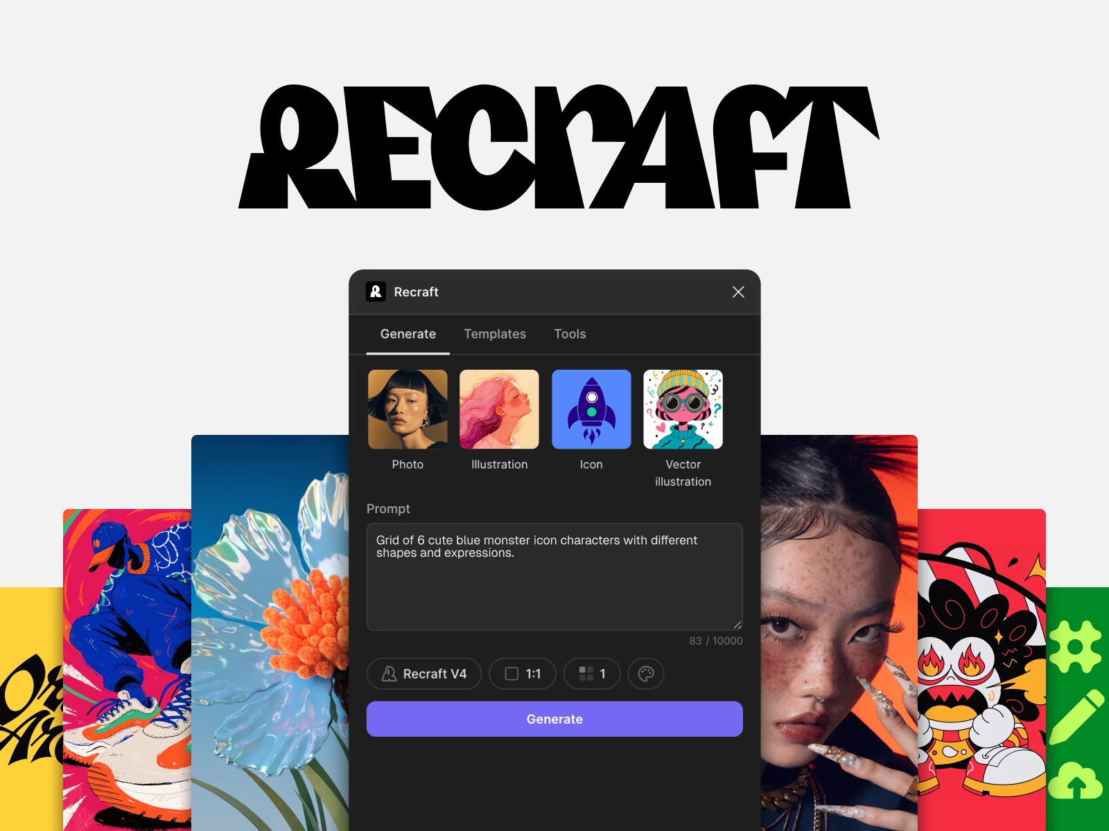 Thumbnail 1 for Recraft, a Framer Marketplace plugin by Recraft.