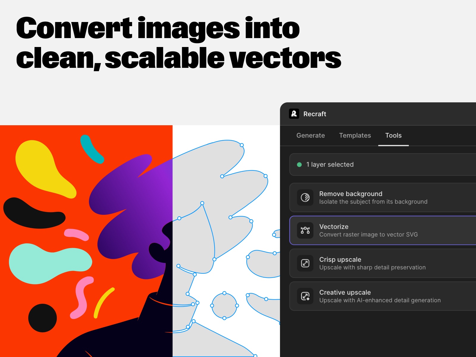 Screenshot 4 for Recraft, a Framer Marketplace plugin by Recraft.