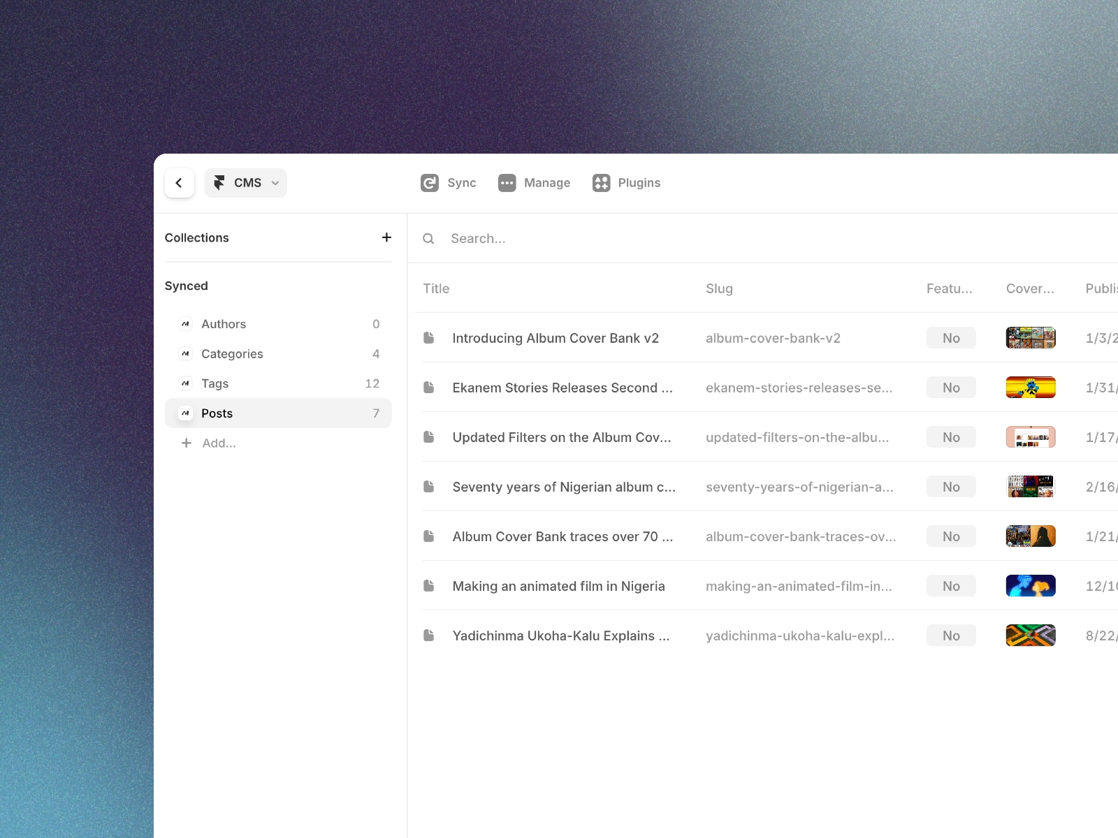 Thumbnail 1 for Marble, a Framer Marketplace template by Marble.