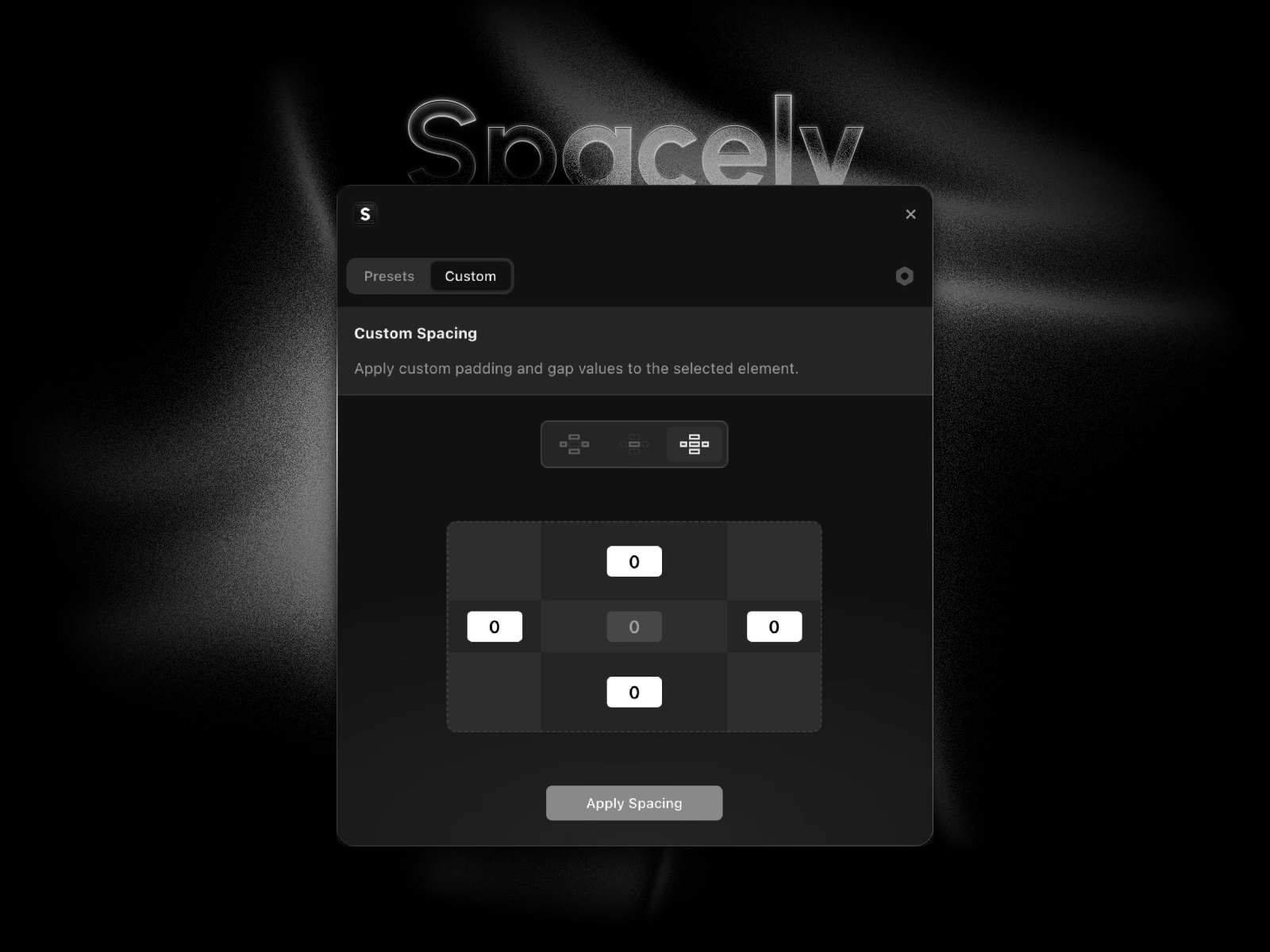 Screenshot 3 for Spacely, a Framer Marketplace plugin by kuartz Studio.