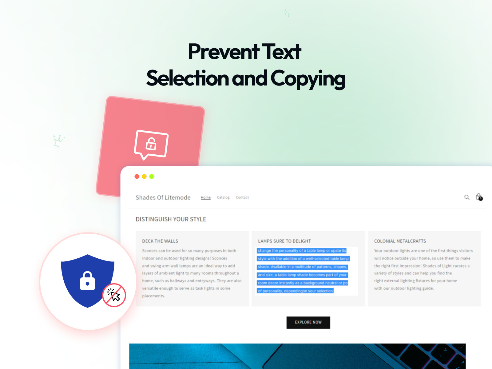 Thumbnail 2 for PlumSpace: Content Protection, a Framer Marketplace template by PlumSpace.