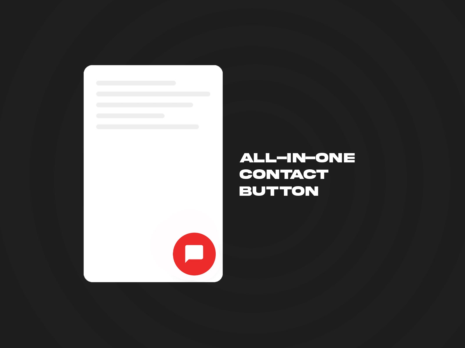 Thumbnail 2 for All-in-One Contact Button, a Framer Marketplace template by Ekomobong Otu.