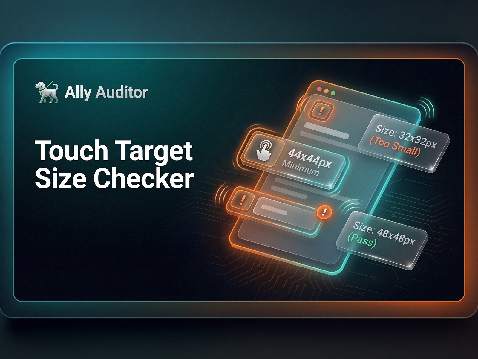 Screenshot 3 for Ally Auditor, a Framer Marketplace plugin by Jing Jimmy.
