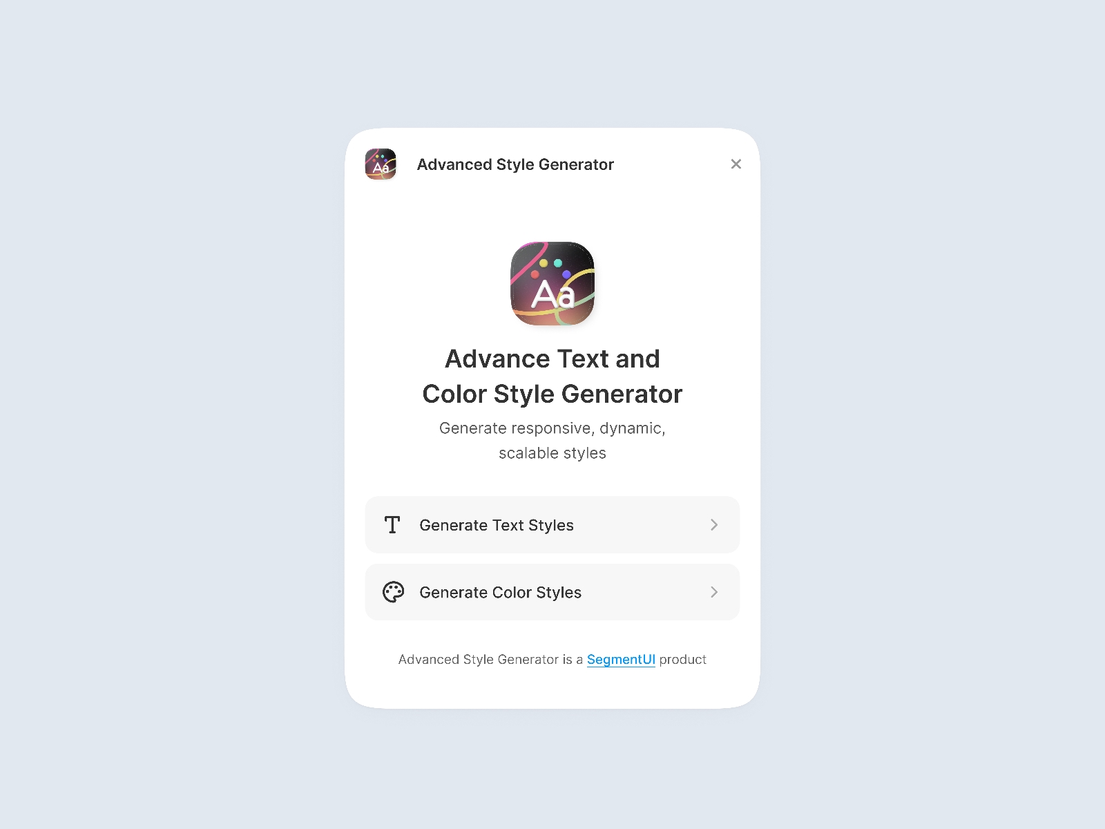 Thumbnail 1 for Advanced Style Generator, a Framer Marketplace template by Nabeel.
