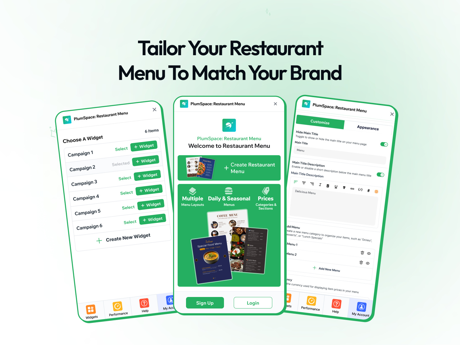 Thumbnail 2 for PlumSpace: Restaurant Menu, a Framer Marketplace template by PlumSpace.