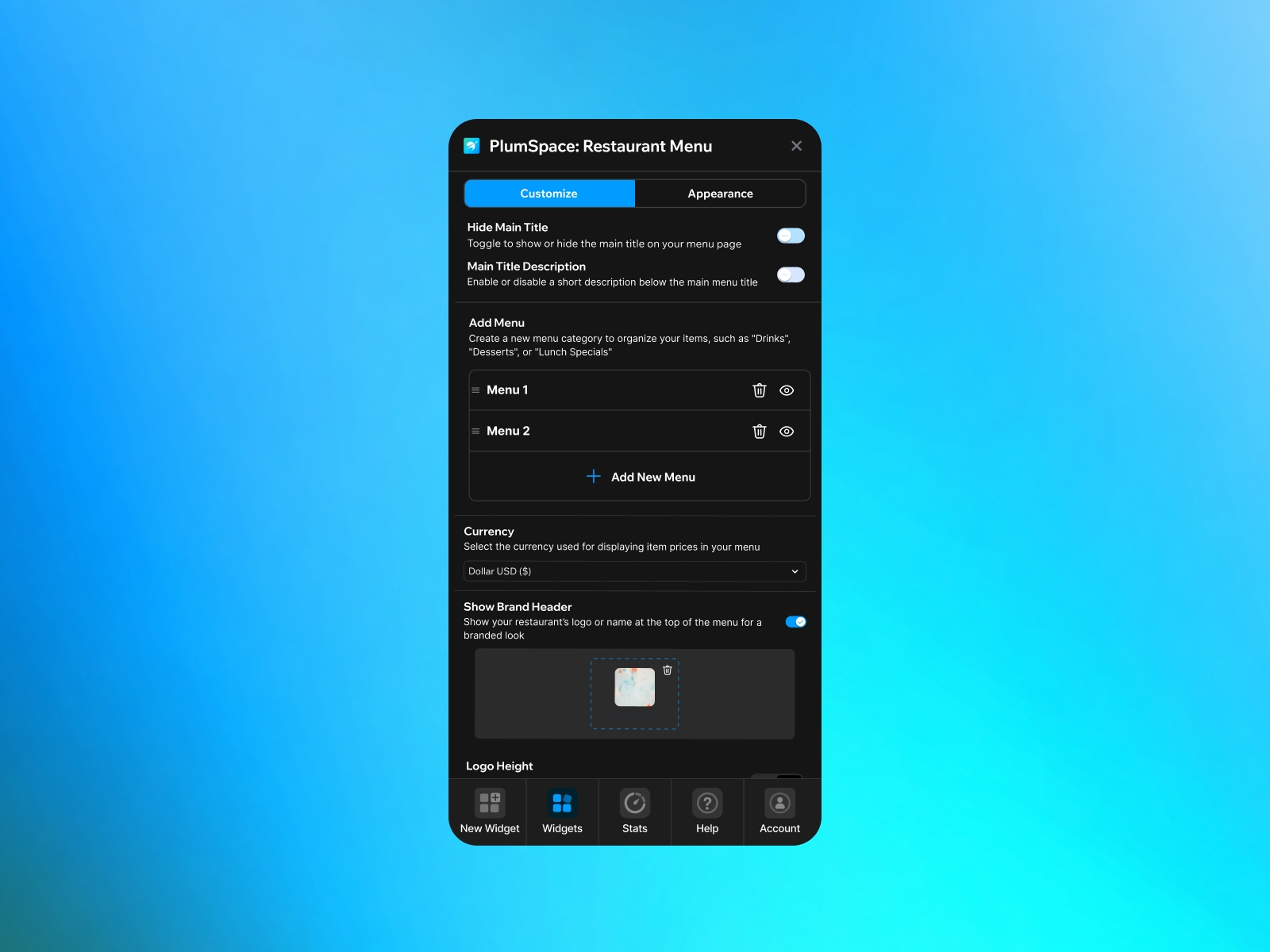 Thumbnail 2 for PlumSpace: Restaurant Menu, a Framer Marketplace template by PlumSpace.