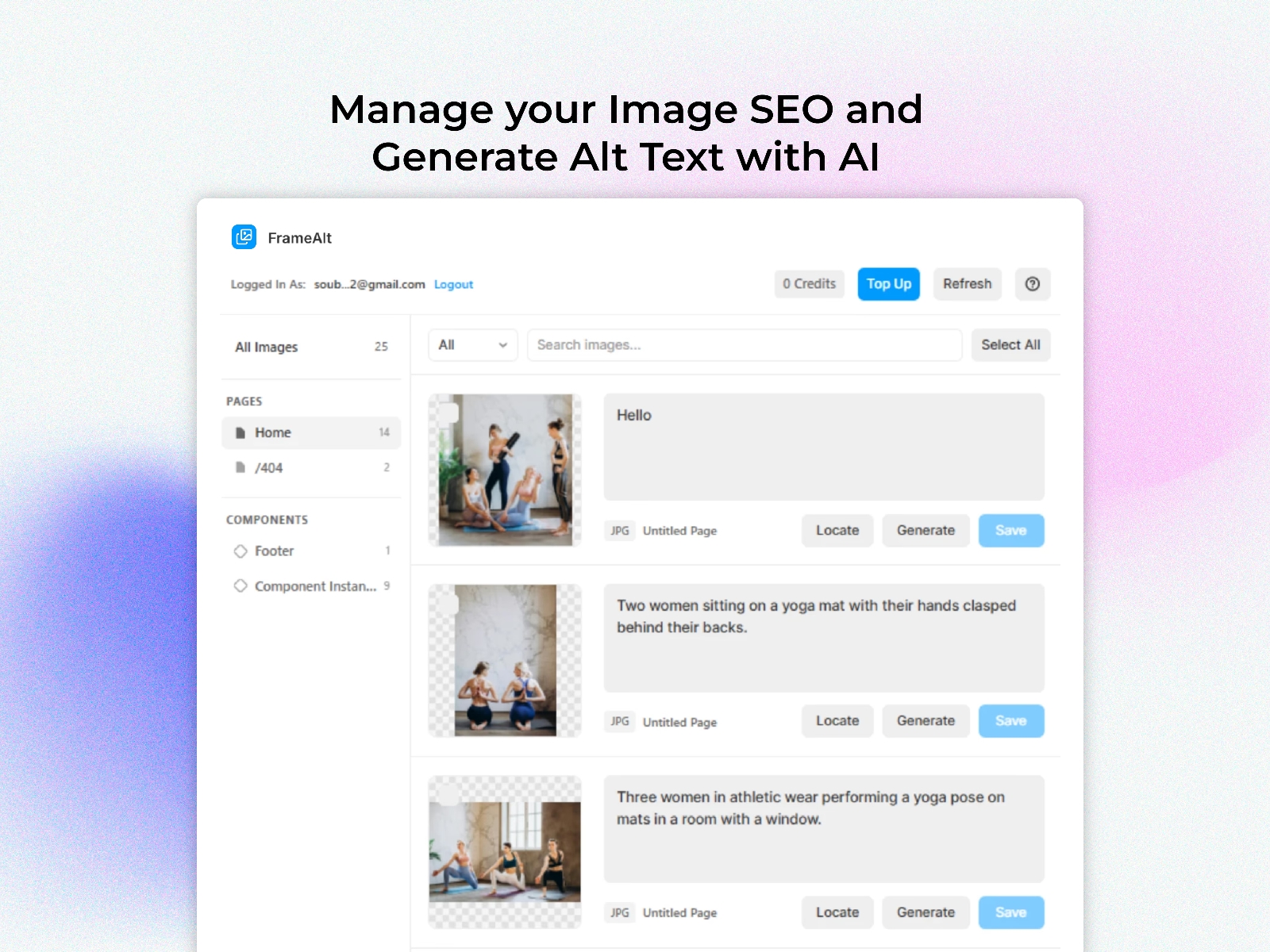 Thumbnail 2 for FrameAlt, a Framer Marketplace template by Soubhagya Sahu.