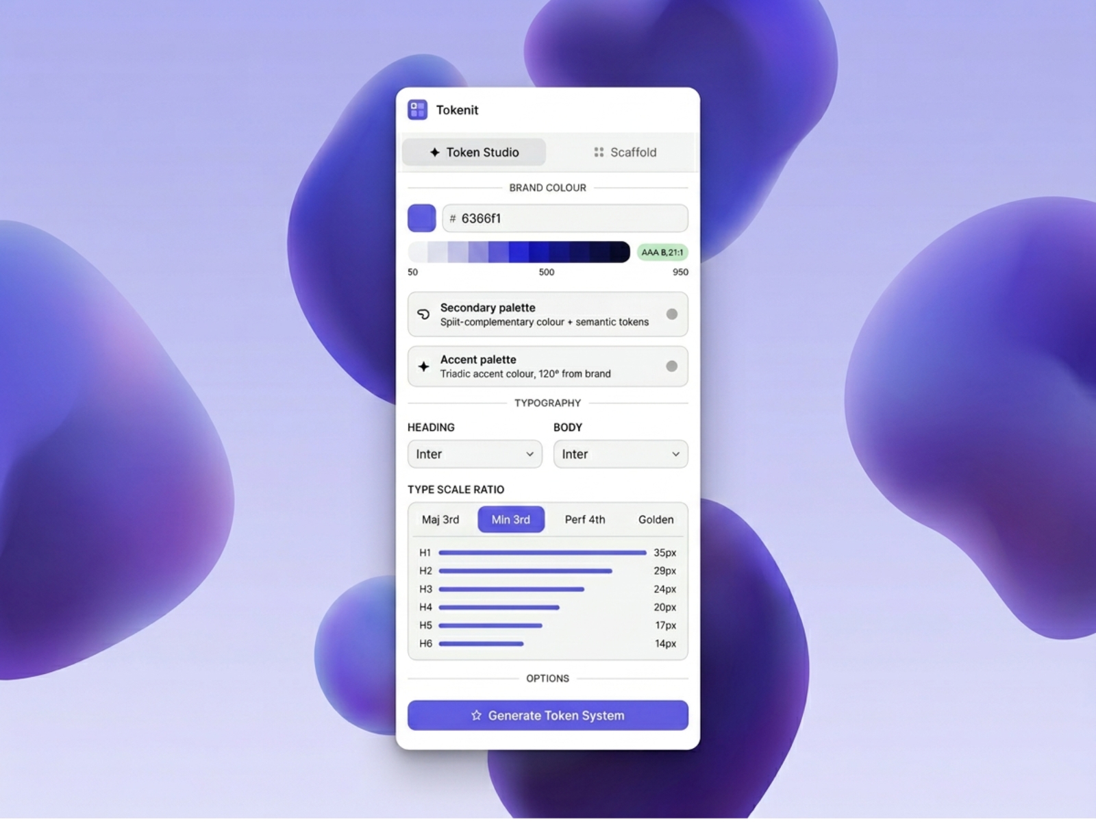 Thumbnail 2 for TokenIt, a Framer Marketplace template by Salah Eddine Adouda.