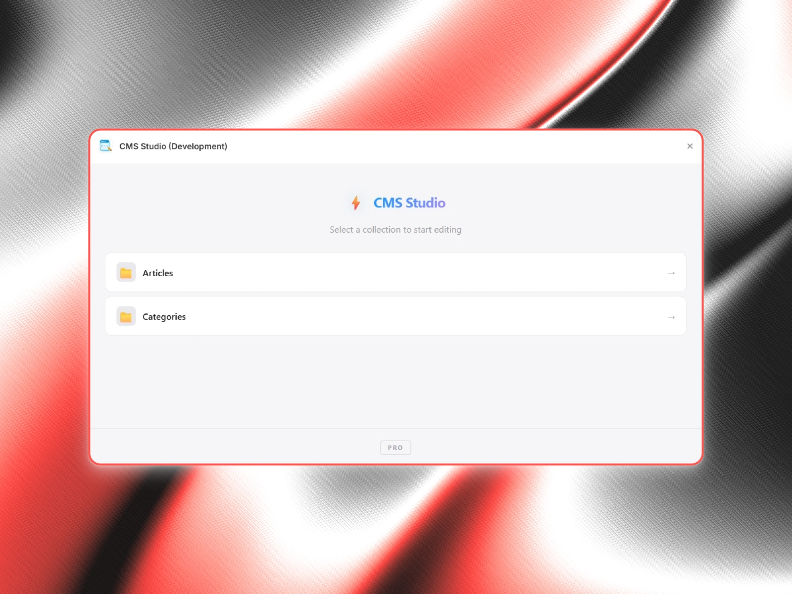 Thumbnail 1 for CMS Studio, a Framer Marketplace template by Evixel Studio.