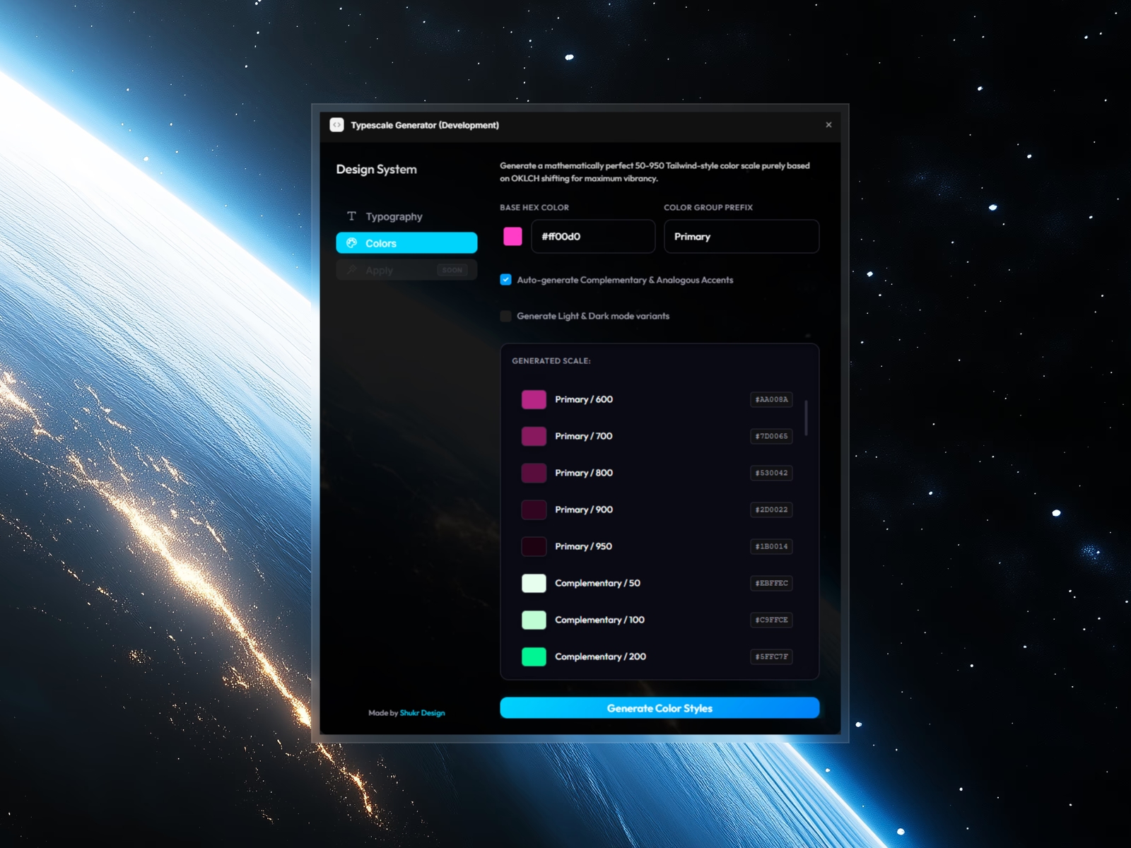 Thumbnail 2 for Shukr Systemic Typescale, a Framer Marketplace template by Shukr Design.