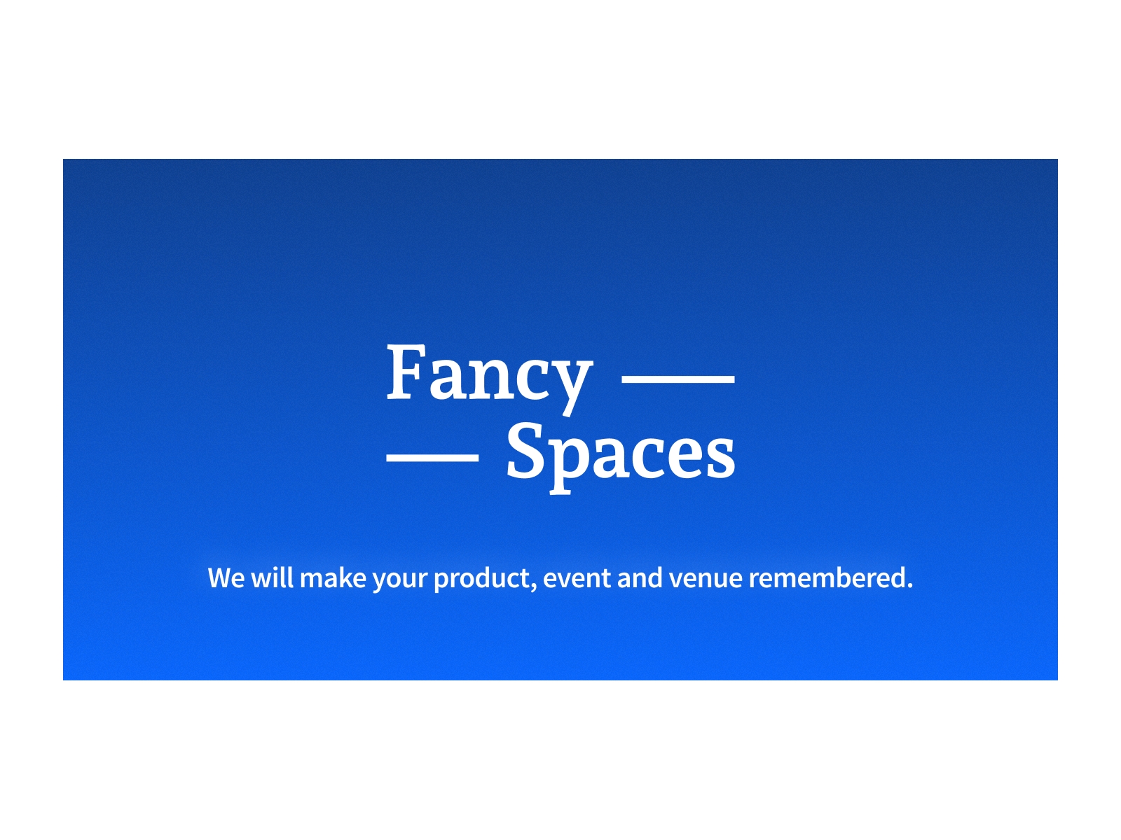 fancyspaces.agency