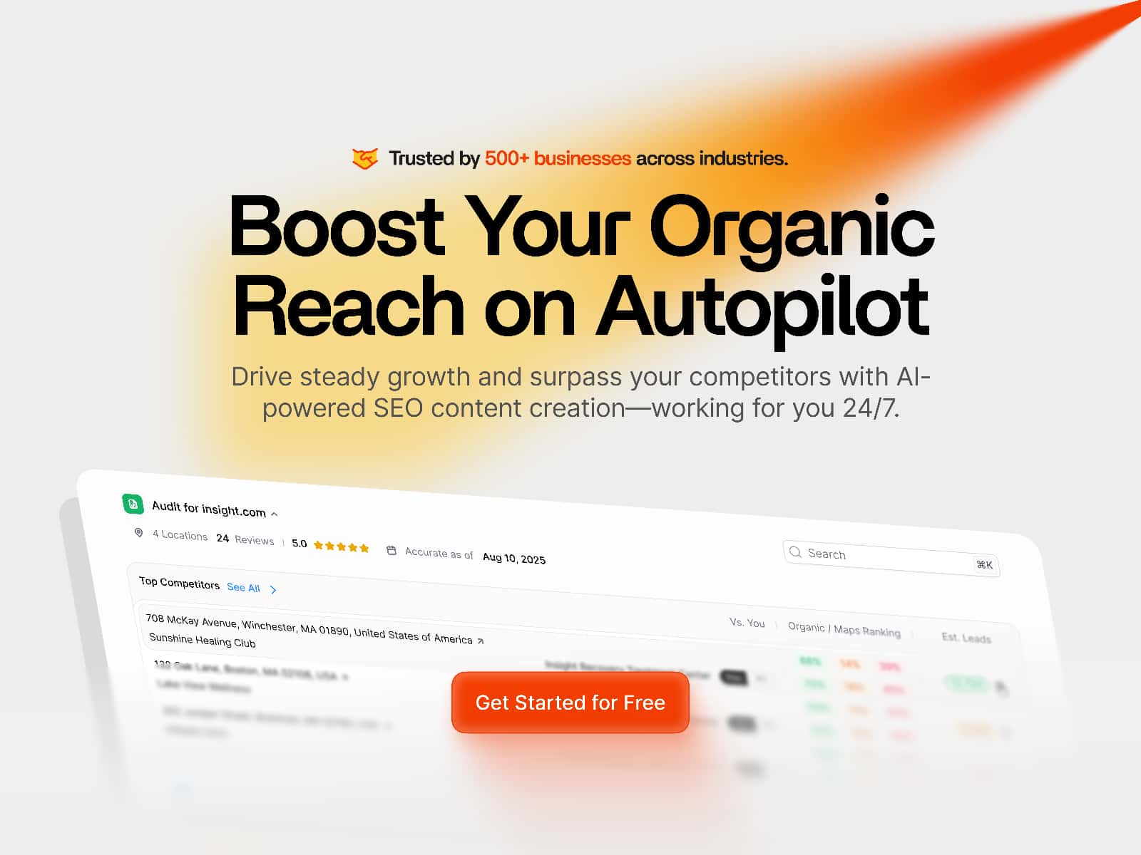 Rank.ai - Rank higher with AI SEO