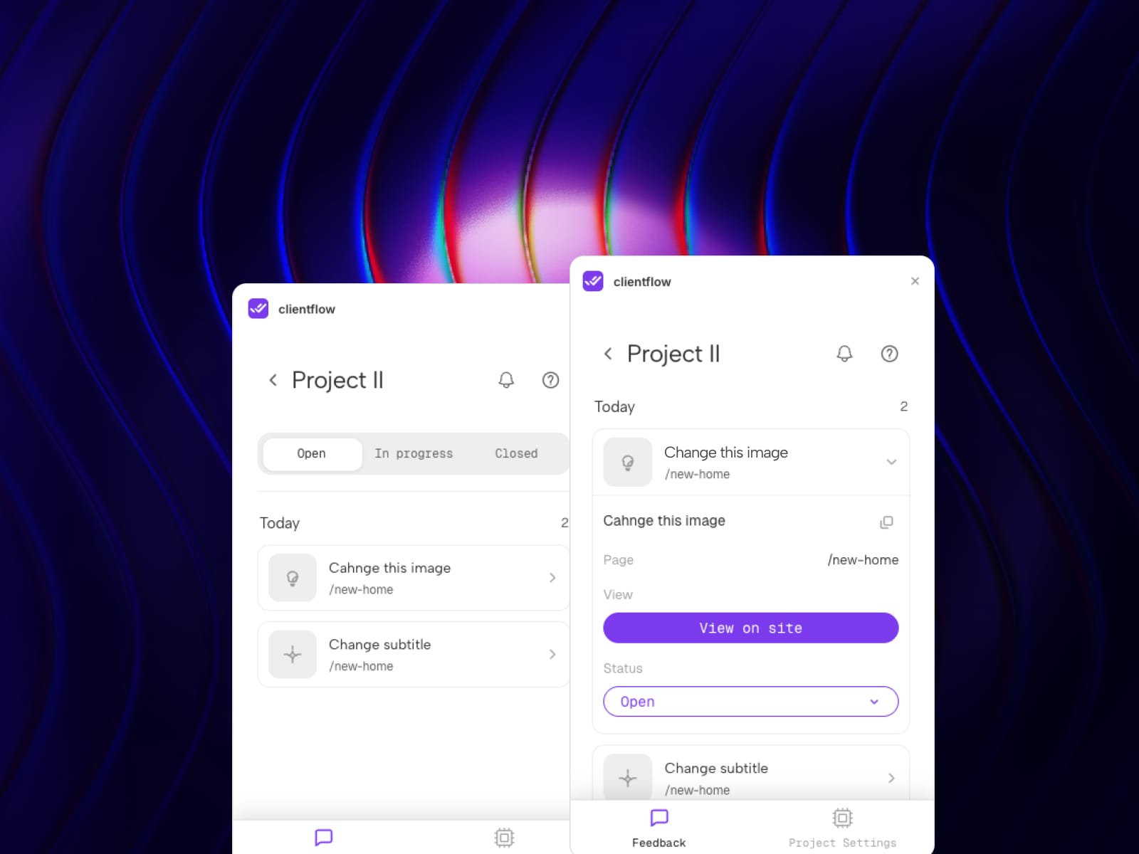 Clientflow