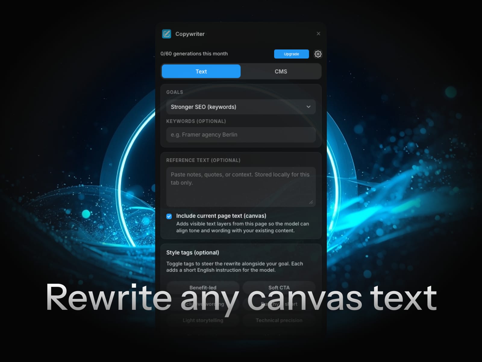 Text Copywriter