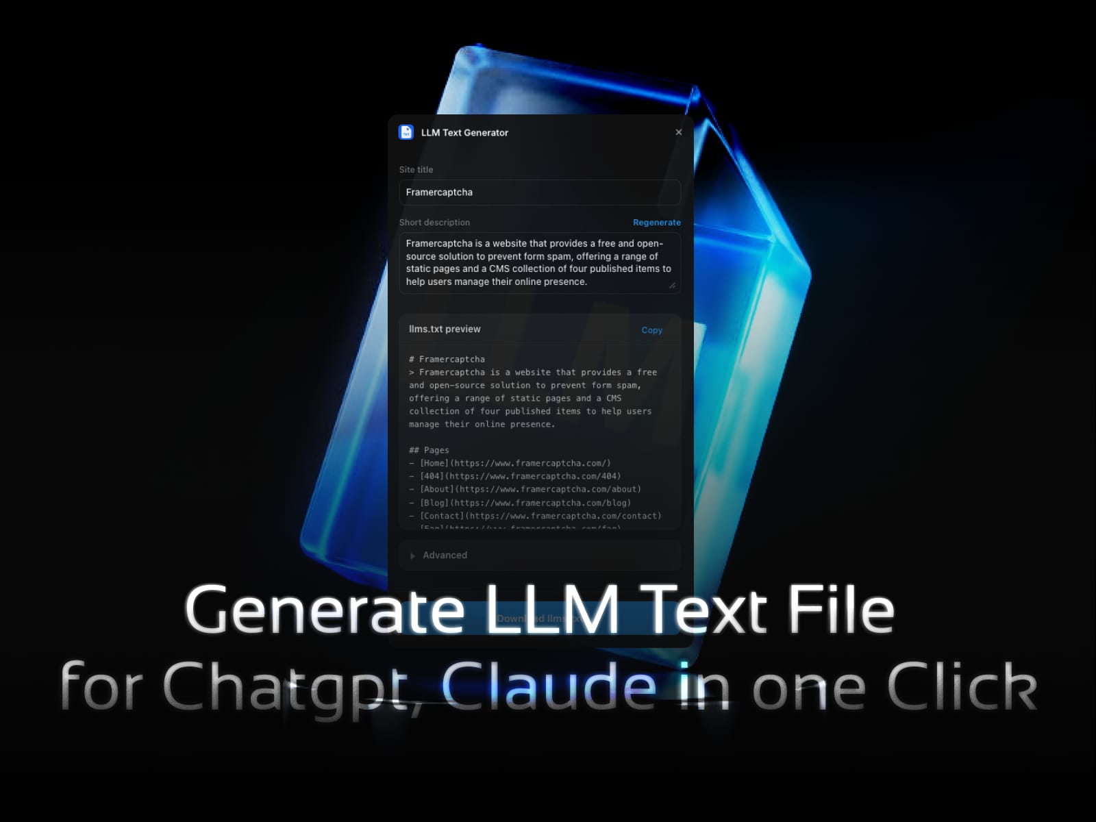 LLM Text Generator
