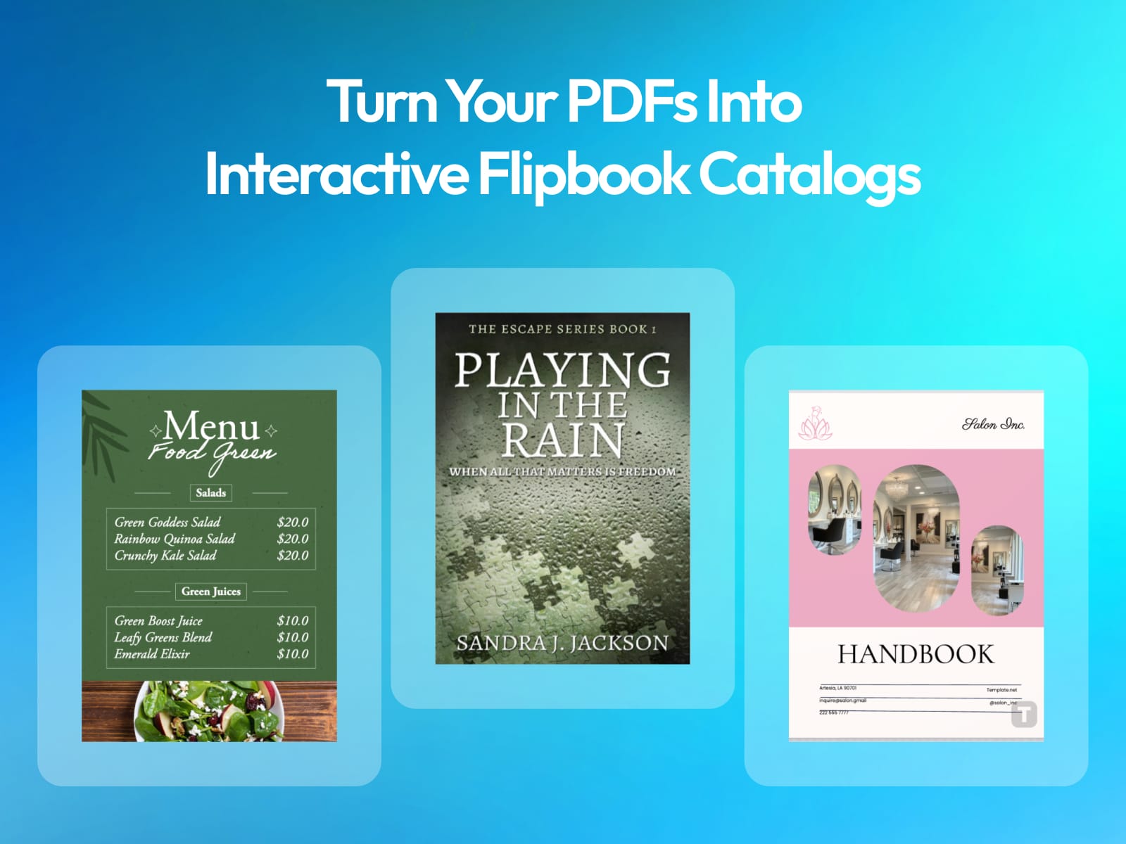 PlumSpace: PDF Catalog + Flipbook