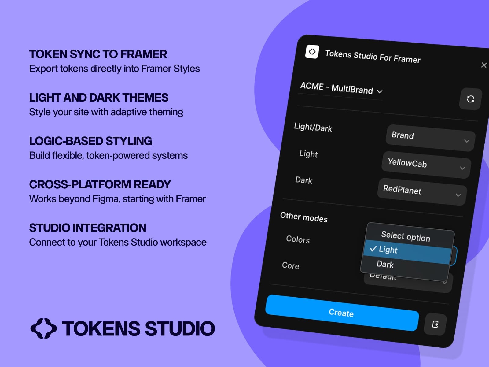 Tokens Studio For Framer