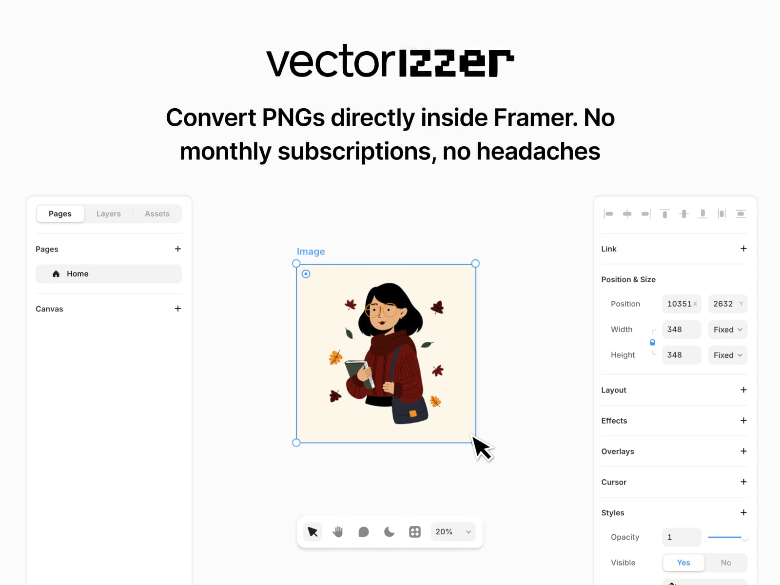 PNG to SVG - Vectorizzer