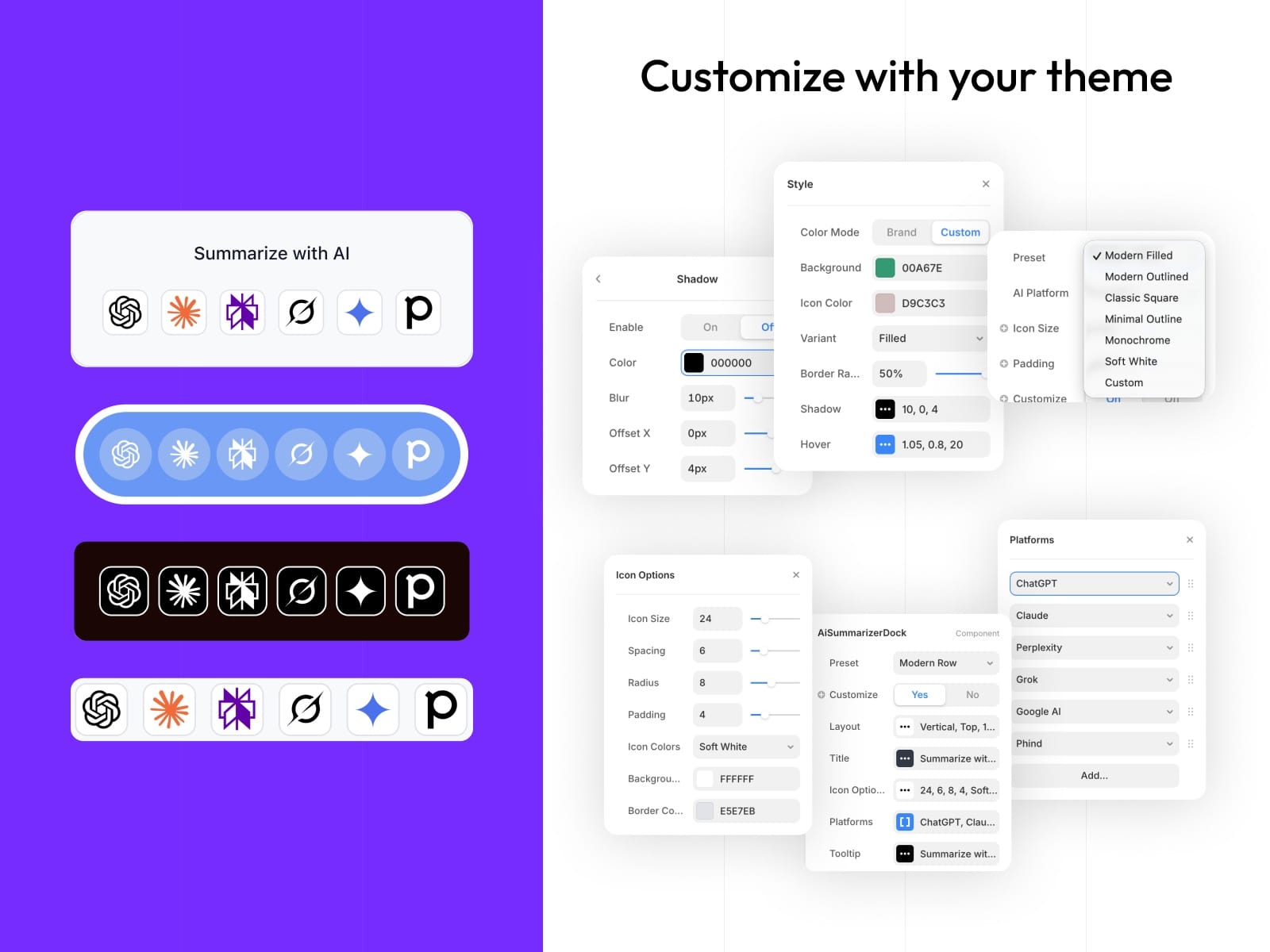 AI Summarizer – Add AI Buttons