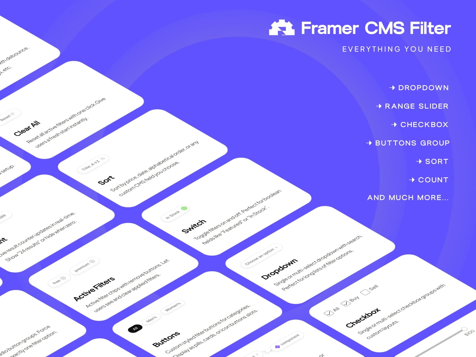 Framer CMS Filter