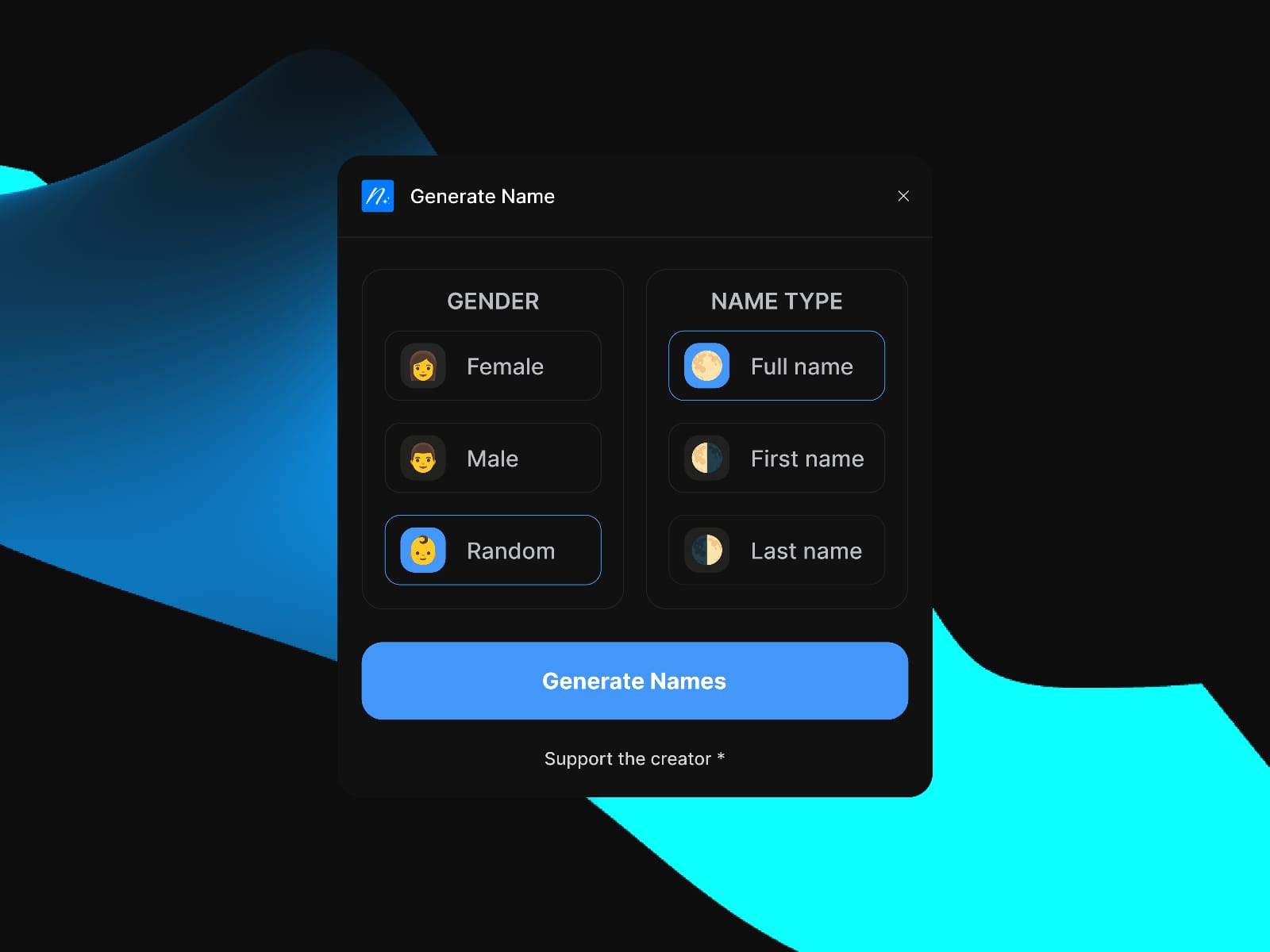 Generate Name