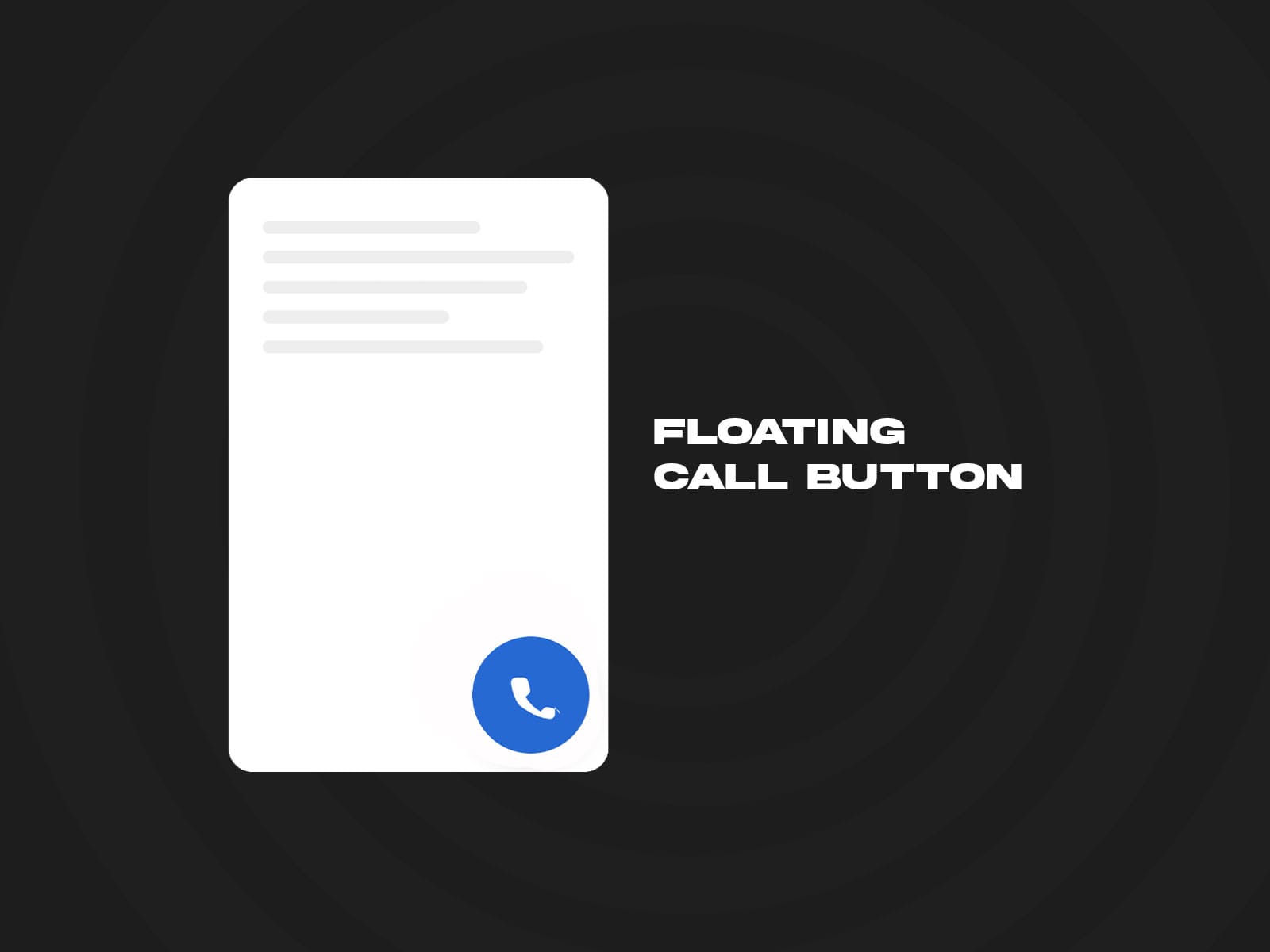 Floating Call Button
