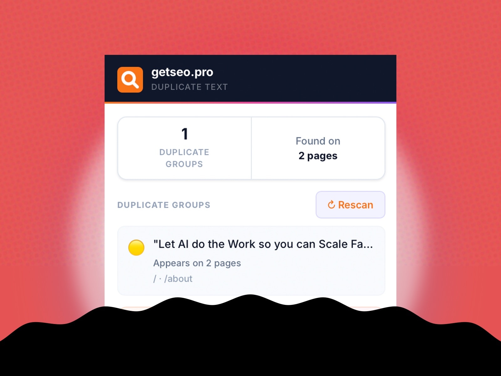 Duplicate Text Detector by getseo.pro