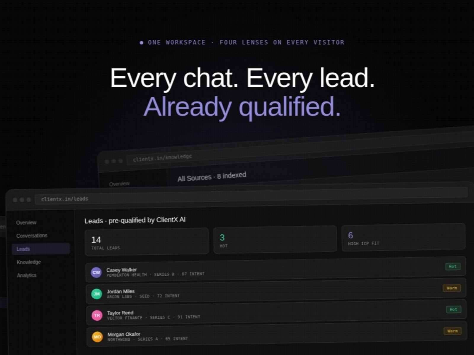 ClientX AI Sales Agent