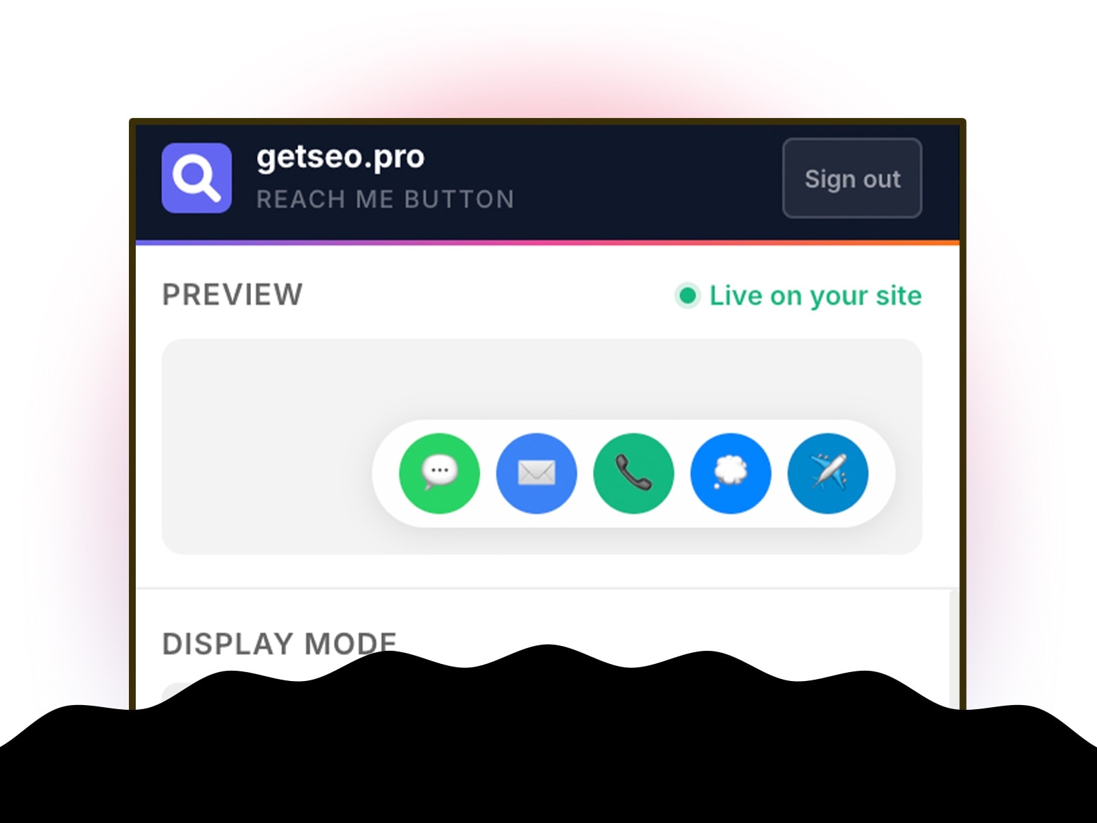 6-in-1 Contact Button by getseo.pro