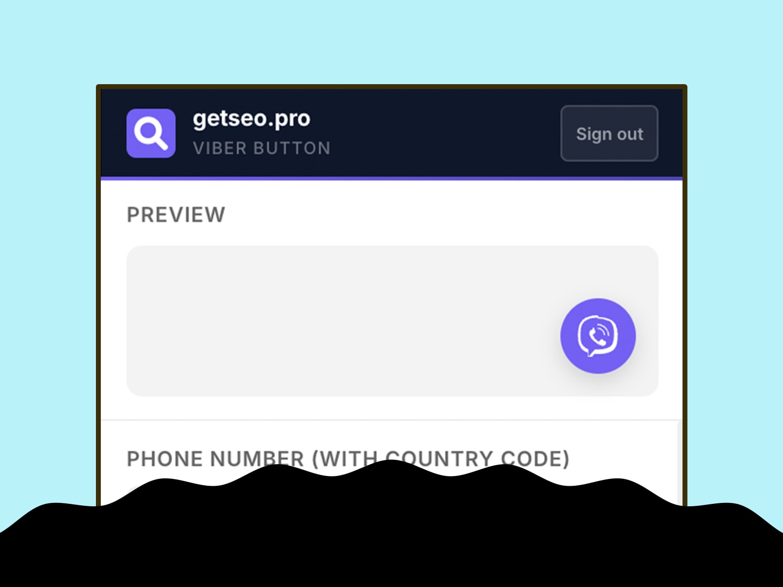 Viber Button by getseo.pro