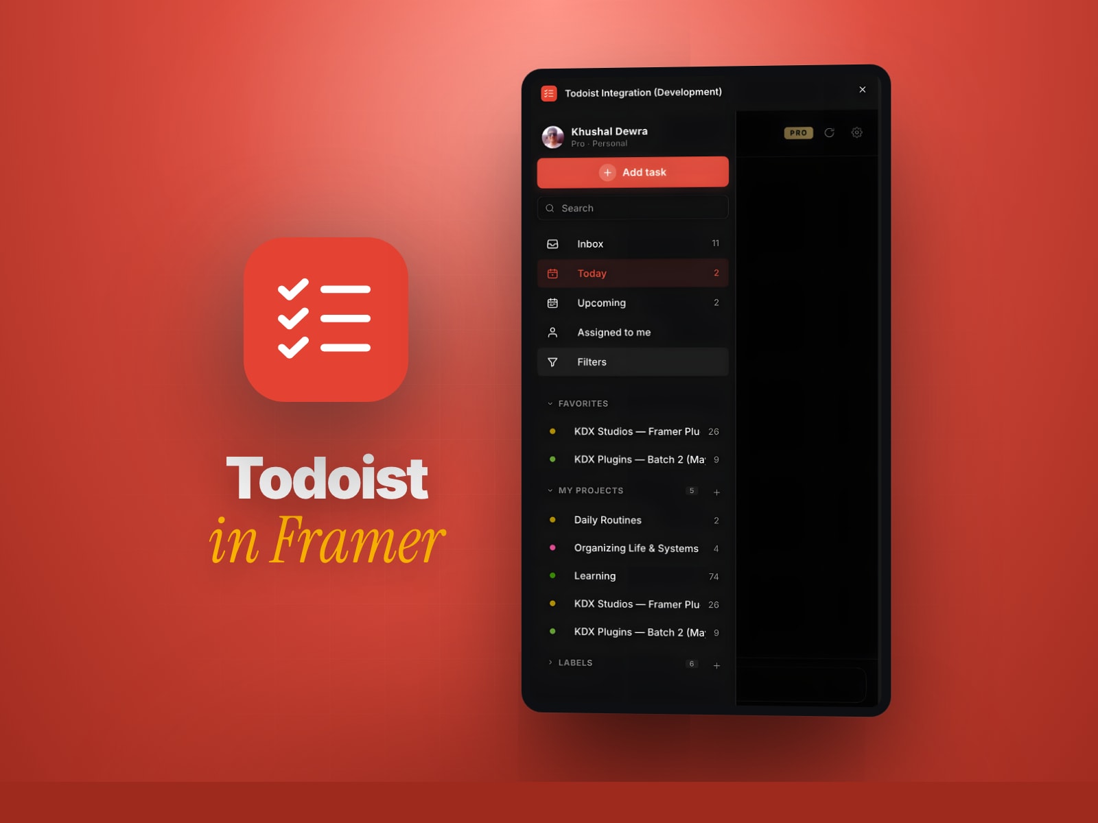 Todoist Integration