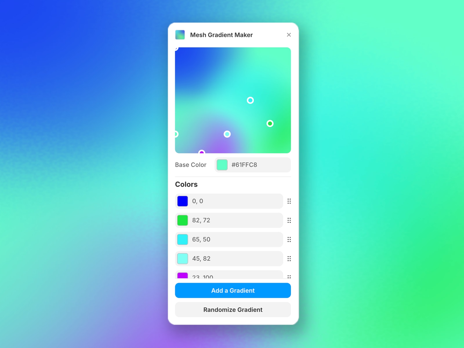 Mesh Gradient Maker