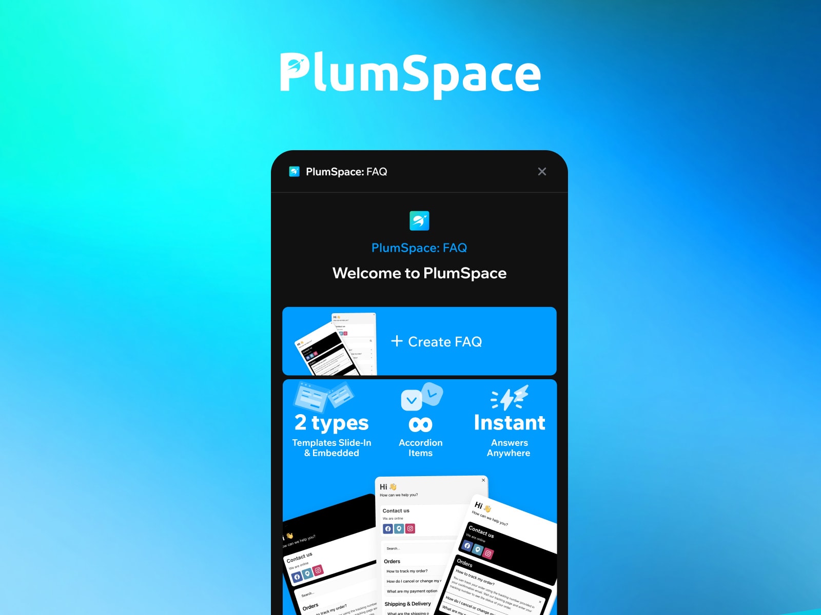 PlumSpace: FAQ & HelpDesk