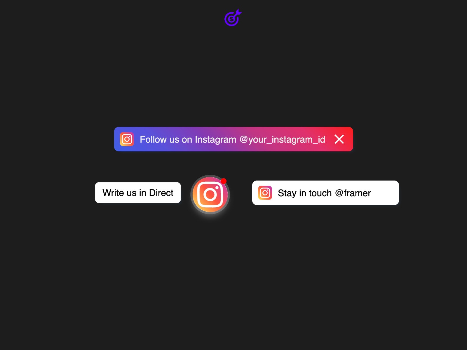 Instagram Follow Us