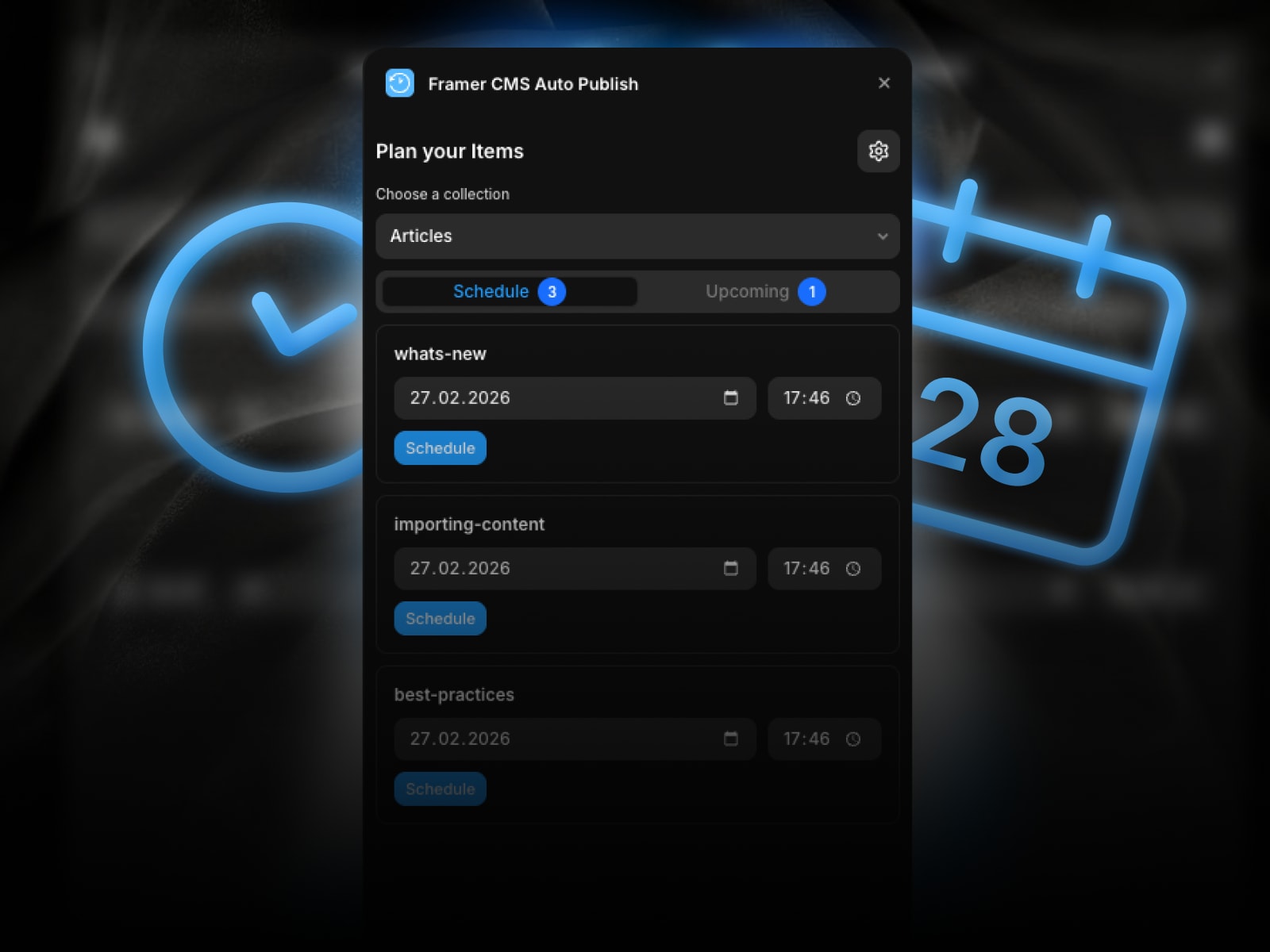 CMS Auto Publish