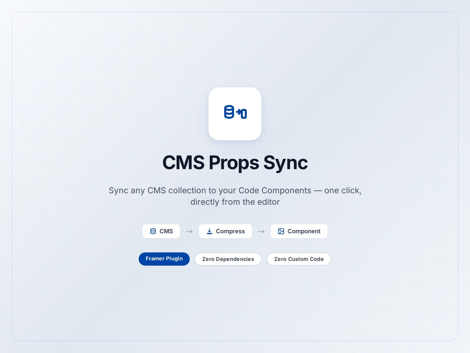 CMS Props Sync