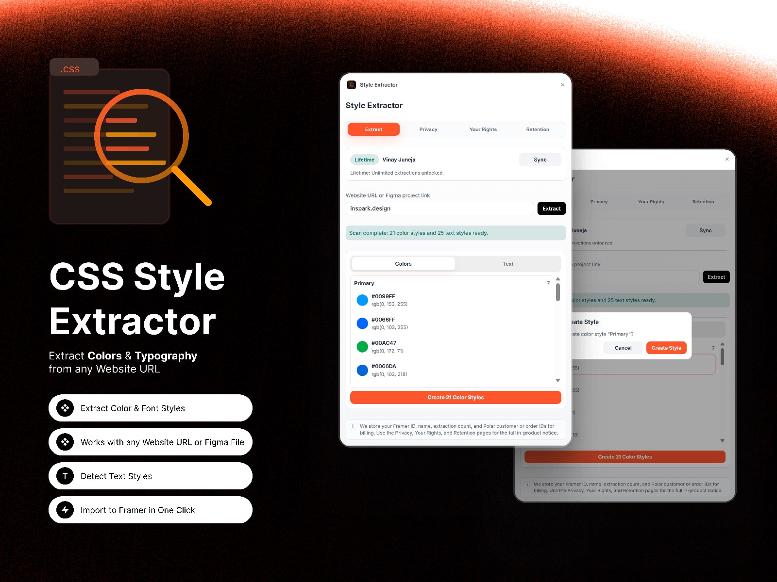 Style Extractor