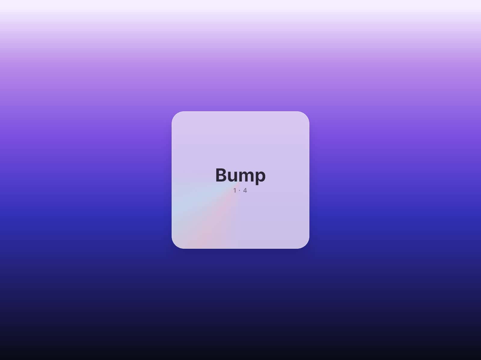 Hover Bump Trigger