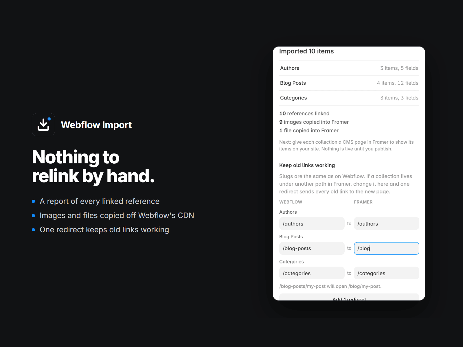 Webflow Import